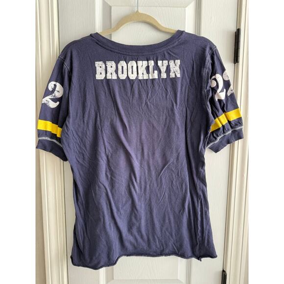 Derek Heart Women’s Vintage 90s Y2K Cotton 22 Brooklyn T-Shirt size XL - Picture 4 of 5